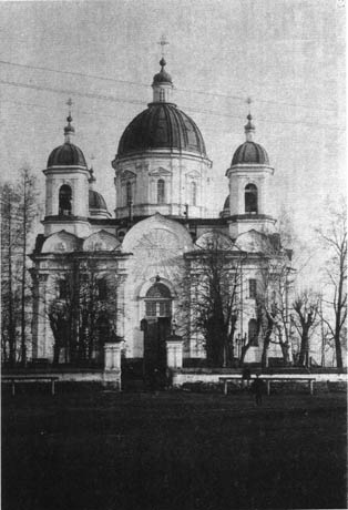 Выйско-Никольская церковь в начале XX века